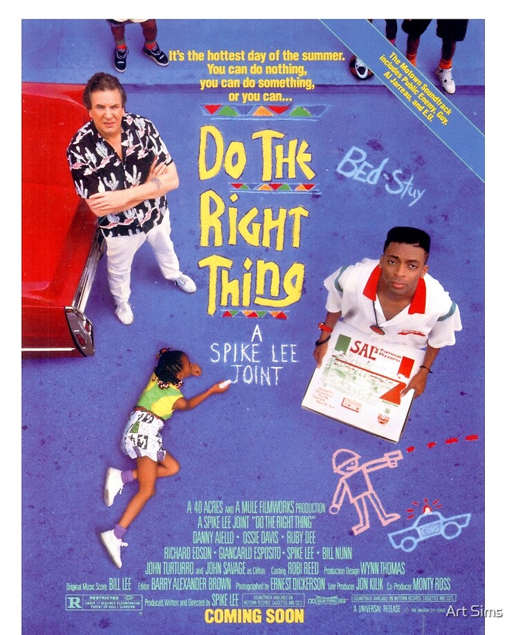 Exploring the Impact of the Do the Right Thing Movie Poster